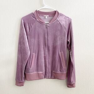 Juicy Couture Purple Glitter iridescent jacket s